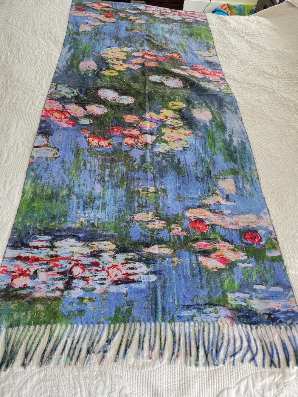 Very Long Beautiful Scarf/ Shawl,70X28 Inches